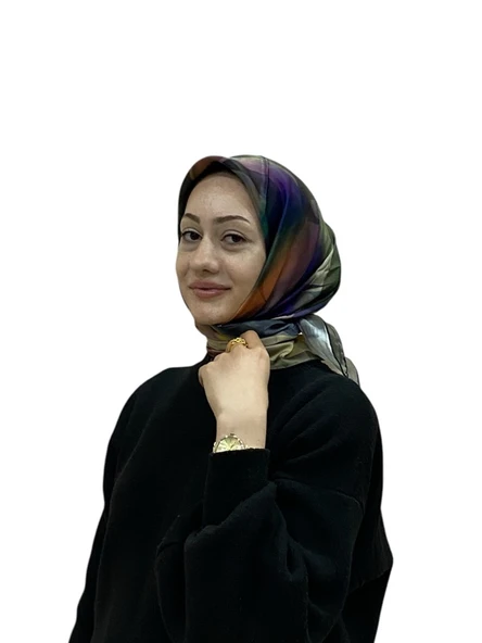 AKER İPEK KREP SATEN EŞARP 9043701 - Resim 7