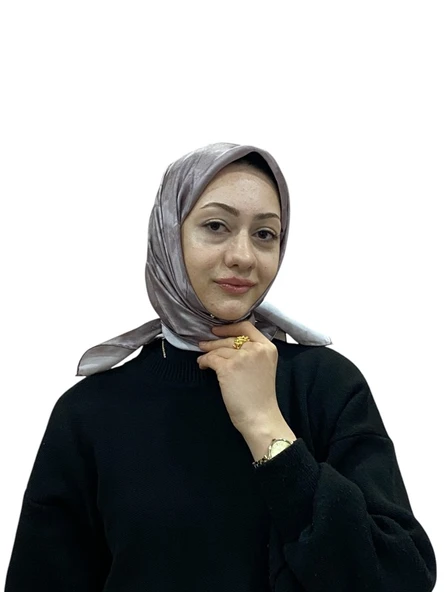 AKER İPEK KREP SATEN EŞARP 8974701 - Resim 11