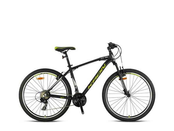 KRON XC 75 26 JANT  MTB - 14' - 21 Vites - M.Disc - Mat Siyah-Neon Sarı/Bej ürün görseli 1