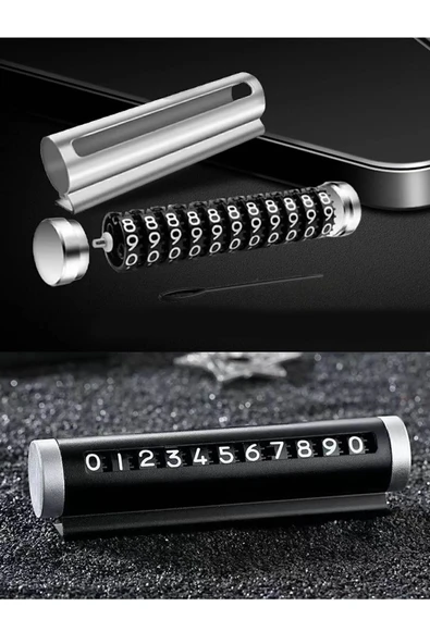 Zipax Poco M3 M4 M5 X4 GT X4 Pro  Araç Numaratör Telefon Numarası Gösterim ürün görseli 1