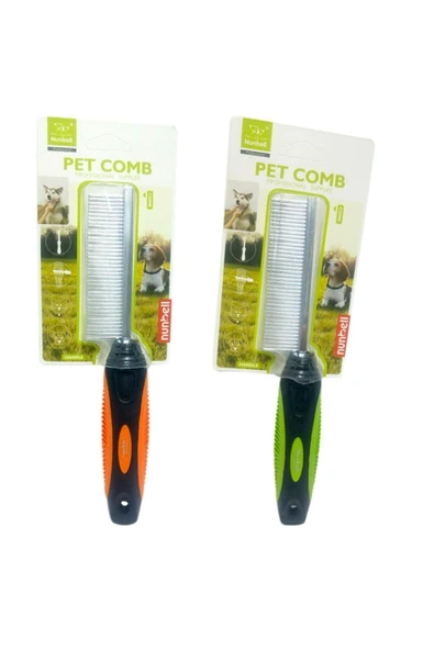 Nunbell Kedi Köpek Tek Taraflı Tüy Açma Tarak 22x 3 Cm ürün görseli 1