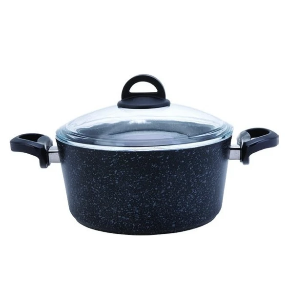 Karaca Dark Stone Bio Granit 24 cm Tencere ürün görseli 1