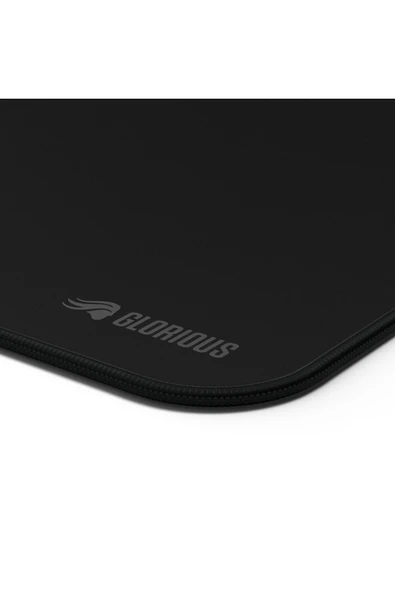 Düşük Profil Dikiş Kenarlı Siyah XXL Mousepad 460mm x 915mm ürün görseli 1
