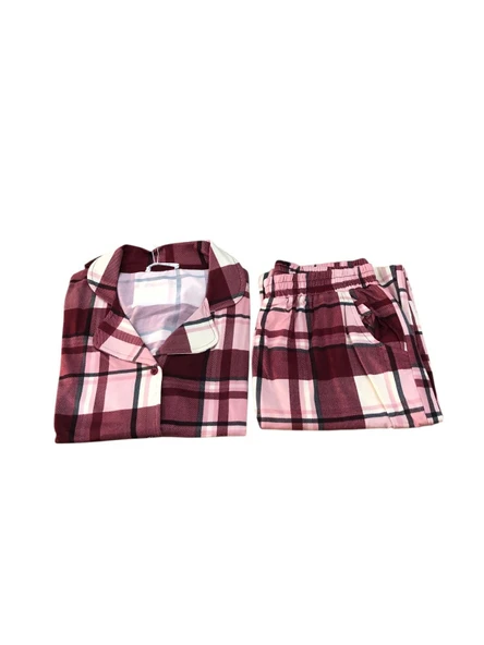 Pijahome Kadın Viskon İpeksi Dokulu Kısa Kollu Pijama Takımı ürün görseli 1