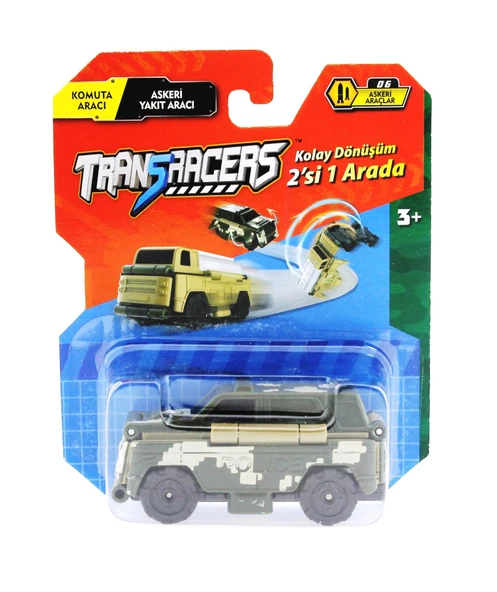 Transracers Dönüşen Araçlar Askeri Araçlar Komuta Aracı / Yakıt Aracı ürün görseli 1