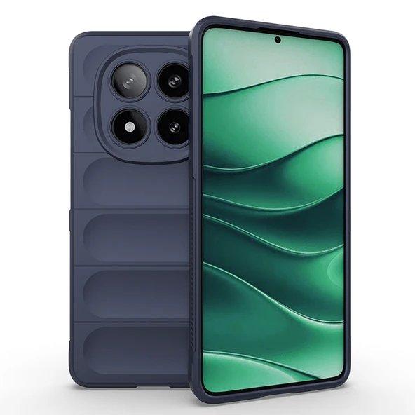 Xiaomi Redmi Note 14 Pro 4G Kılıf Esnek TPU Oyuklu Arka Yüzey Tasarımlı Zore Etnik Silikon Kapak ürün görseli 1