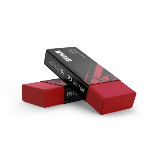 Silka Ruby Silgi Kırmızı Küçük - 5 adet ürün görseli 1