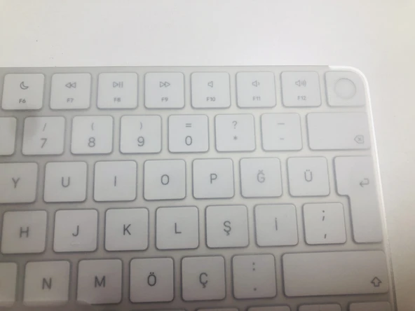 Apple Touch ID Özellikli Klavye+Magic 2 Şarjlı Mouse Seti-Beyaz - Resim 4