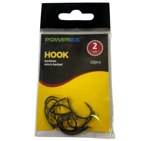 Powerex G-Carp Super 2 no. 10'lu Sazan İğnesi - Boilie İğnesi Rig Takımı İğnesi 2 Numara ürün görseli 1