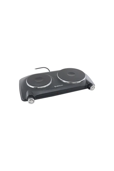 Minisan Ms-5012 Çiftli Elektrikli Plate Ocak Siyah ürün görseli 1