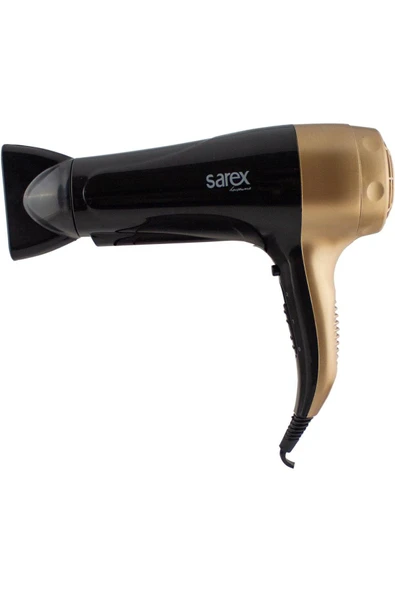 Sarex Sr-4110 Emily Saç Kurutma Makinesi Siyah Gold ürün görseli 1