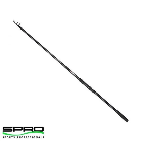 Spro Spartan Black Tele Carp 300 cm 150g Atarlı Karbon Teleskopik Sazan Kamışı ürün görseli 1