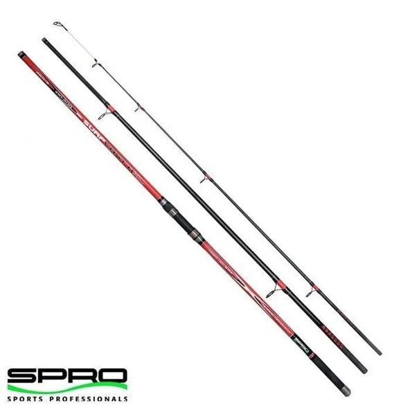 Spro Surf Cast R XL 450 cm 100-200g Atarlı Karbon 3 Parça Surfcasting Kamışı ürün görseli 1