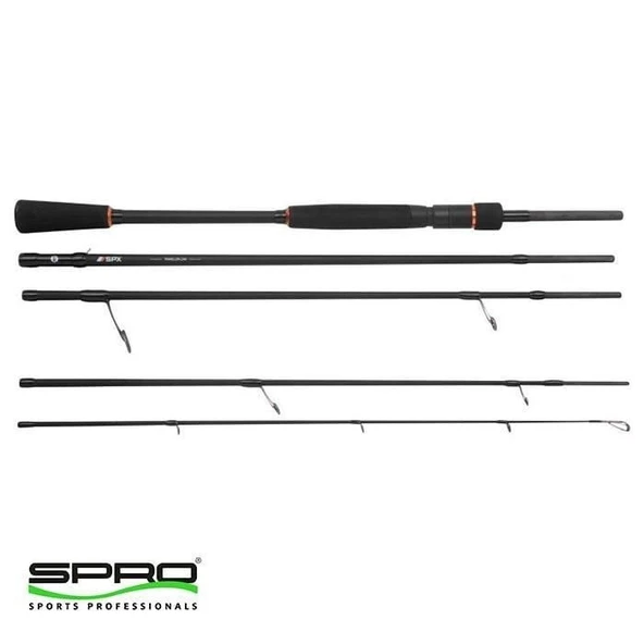Spro SPX Traveller 240 25-60g Atarlı Karbon Spin Kamış ürün görseli 1