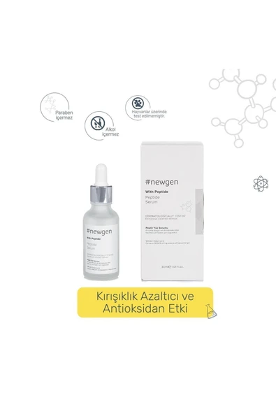 Newgen With Peptide Peptit Yüz Serumu 30ml ürün görseli 1