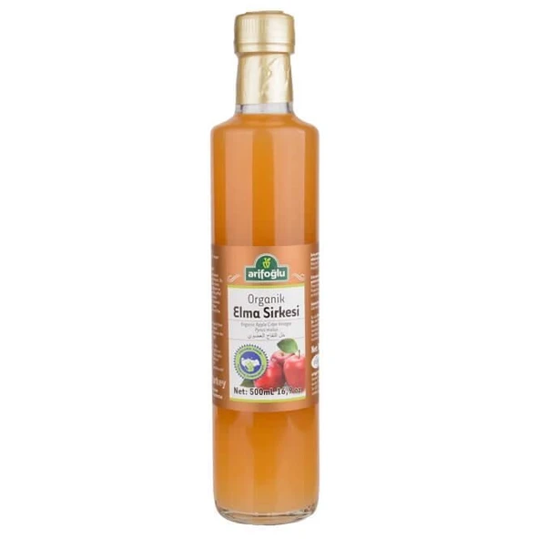 Arifoğlu Organik Elma Sirkesi 500ml ürün görseli 1