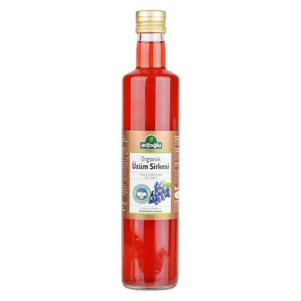 Arifoğlu Organik Üzüm Sirkesi 500ml ürün görseli 1