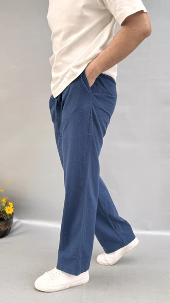 Baggy Keten Pantolon ürün görseli 1