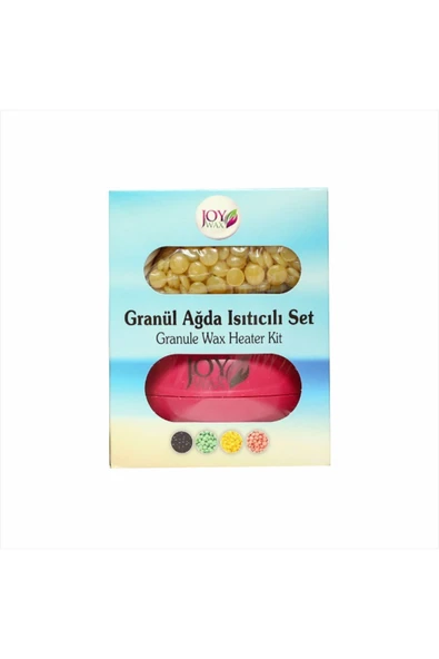 JOYWAX Joy Wax Granül Boncuk Ağda Isıtıcılı Set Naturel ürün görseli 1