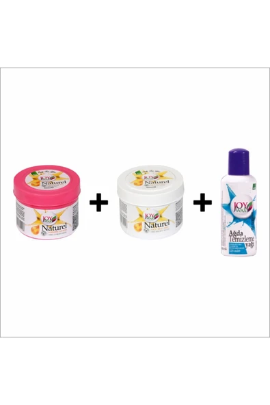 JOYWAX 125ml Tem Yağı Joy Wax Only For You Naturel Kalıp Konserve Ağda 80ml ürün görseli 1