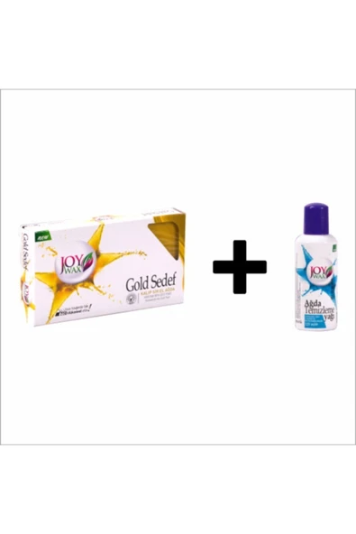 JOYWAX Kalıp Ağda Gold 500 gr + 125 ml Temizleme Yağı ürün görseli 1