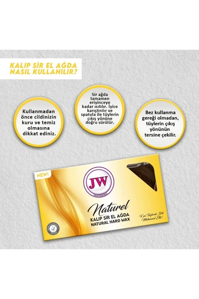 JW KALIP AĞDA NATUREL 500GR - Resim 2