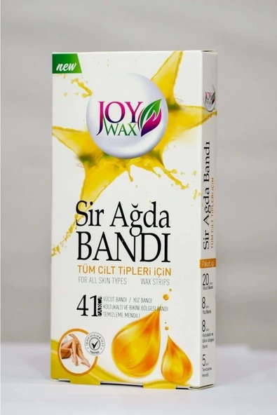 JOYWAX Joy Wax 41li Ağda Bandı Naturel Tüm Cilt ürün görseli 1
