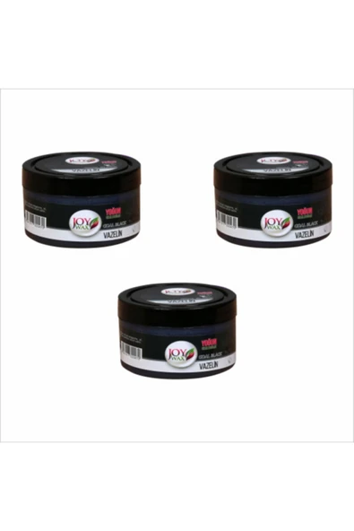 JOYWAX Joy Wax Vazelin 3'lü Black 100ml ürün görseli 1
