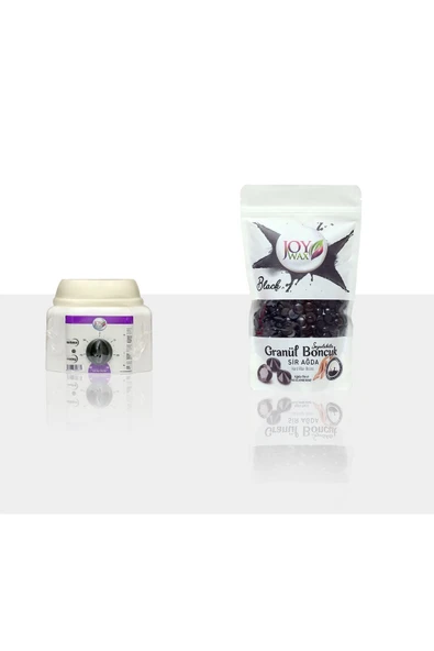 JOYWAX Kalıp Ağda,konserve Ağda Ve Granül Ağda Isıtıcı Kazanı Ve Granül Boncuk Ağda Black 250gr. ürün görseli 1