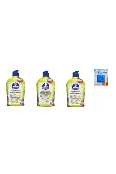 HİGHGENİC Bitki Özlü Bulaşık Makine Parlatıcısı 500 Ml * 3 Adet - 1 Adet Oda Kokusu ürün görseli 1