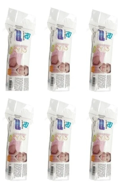 FE Makyaj Temizleme Pamuğu 70 Li %100 Pamuklu 6 Adet ürün görseli 1