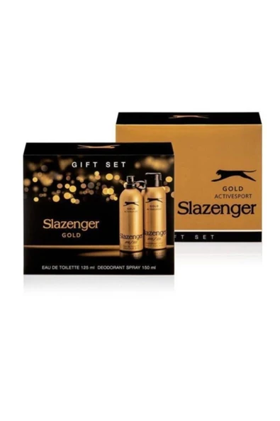SLAZENGER Active Sport Gold 125 ml 150 ml Deodorant Erkek Parfümü Yeni Ürün ürün görseli 1