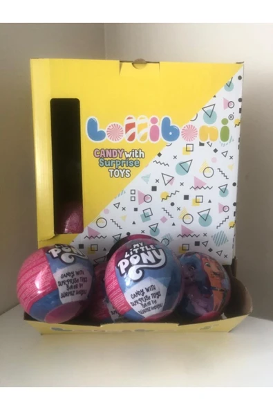 LOLLİBONİ MyLittlePony Sürpriz Oyuncak Figürlü Top ürün görseli 1