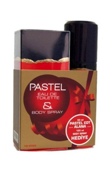 PASTEL Kofre Kadın Parfüm Kofre Edt 50 ml 125 ml Deodorant Kadın ürün görseli 1
