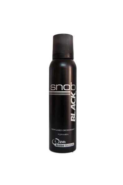 SNOB For Men Black Deodorant 150ml ürün görseli 1