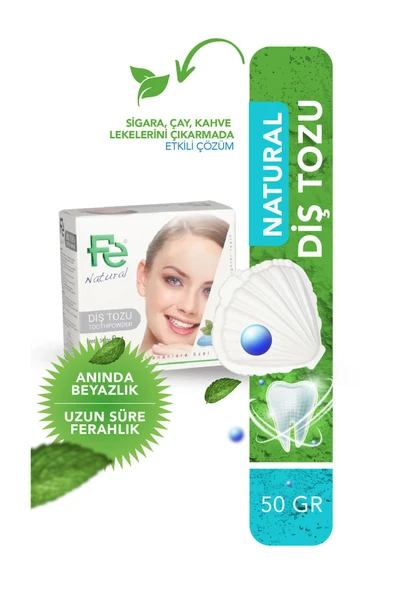 FE Diş Tozu Naturel / Herbal 50 Gr. ürün görseli 1