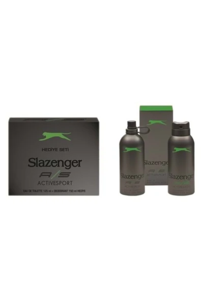 SLAZENGER Deodorant Active Sport 150 ml (YEŞİL) Active Sport Yeşil Edt 125ml Erkek Parfüm ürün görseli 1