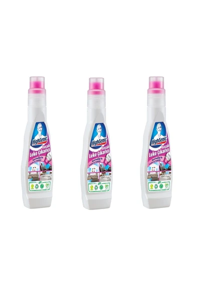 HİGHGENİC Fırçalı Leke Çıkarıcı 200 Ml 3 Adet ürün görseli 1