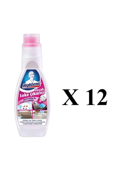 HİGHGENİC Fırçalı Leke Çıkarıcı 200 Ml X 12 Adet ürün görseli 1