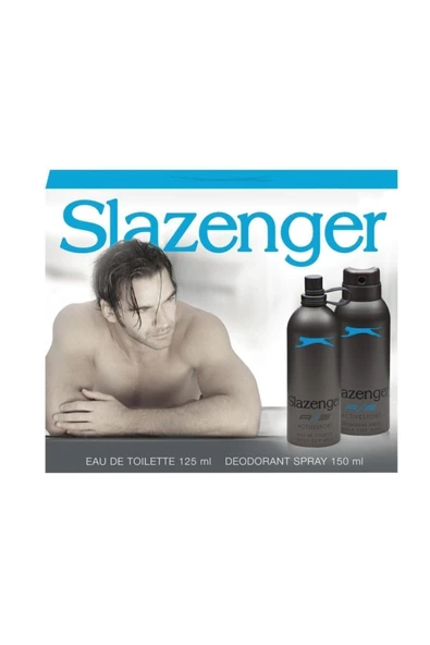 SLAZENGER Edt 125 ml 150 ml Deo Mavi ürün görseli 1