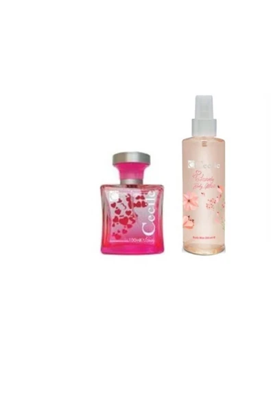 CECİLE Lovely Eau De Toılette 100 ml Ve Lovely Edc Body Mist For Women 150 ml ürün görseli 1
