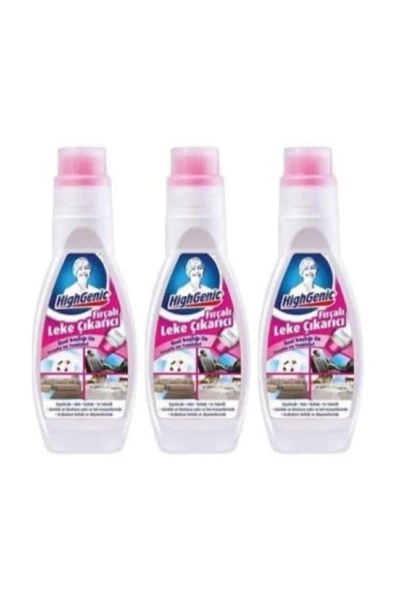 HİGHGENİC Fırçalı Leke Çıkarıcı 200ml X 3 Adet ürün görseli 1
