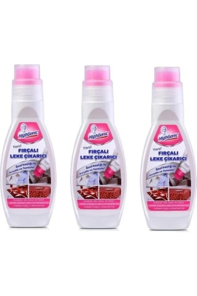 HİGHGENİC Fırçalı Leke Çıkarıcı 200 ml 3 Adet ürün görseli 1