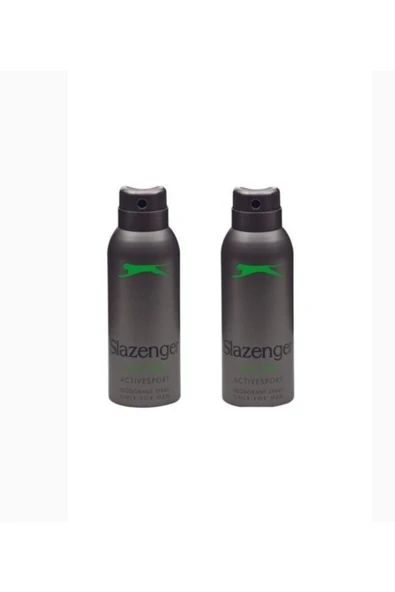 SLAZENGER Deodorant Active Sport 150 ml (YEŞİL) X 2 Adet ürün görseli 1