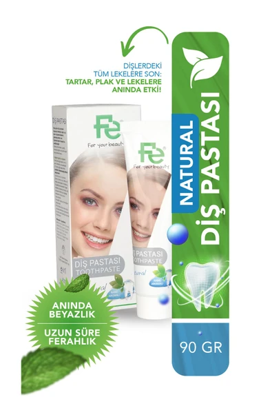 FE Beyazlatıcı Diş Pastası Natural 90 gr ürün görseli 1