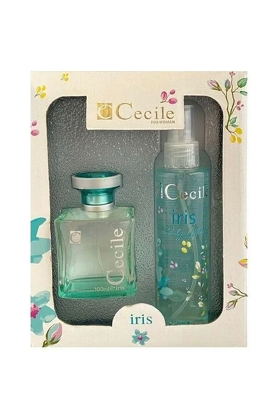 CECİLE İris Parfüm 100 Ml. Body Mist 150 Ml. ürün görseli 1