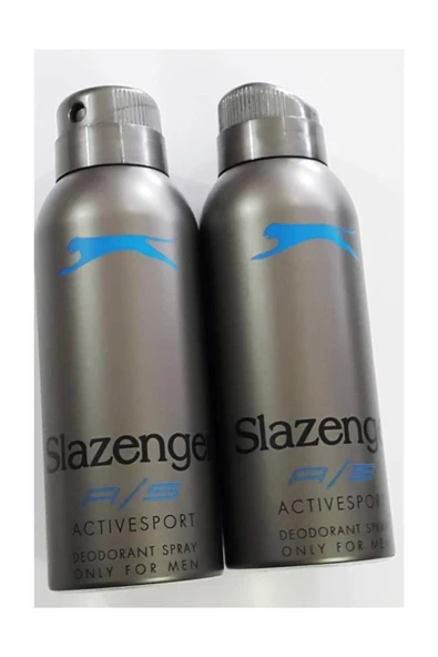 SLAZENGER Deodorant Active Sport 150ml(MAVİ) X 2 Adet ürün görseli 1