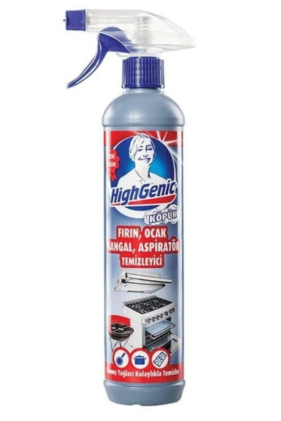 HİGHGENİC Köpük Fırın Ocak Mangal Aspiratör Temizleyici 500 Ml ürün görseli 1