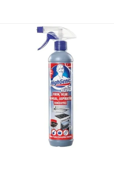 HİGHGENİC Fırın Ocak Mangal Aspiratör Temizleyici Köpük 500 ml ürün görseli 1