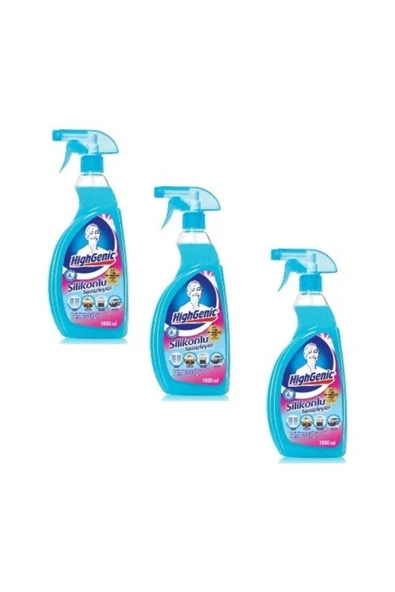 HİGHGENİC Highenic Silikonlu Temizleyici 1000 ml 3 Adet ürün görseli 1